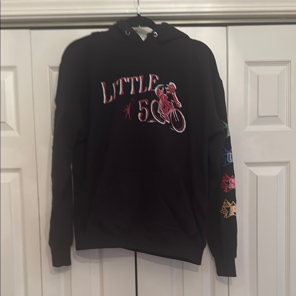 Black 2022 Little 500 Hoodie IU Indiana University